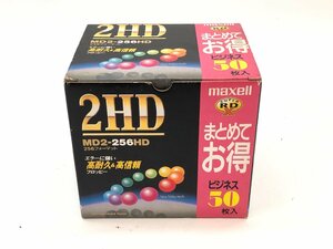 未使用品 maxell マクセル 5インチ 2HD 1.6MB フロッピーディスク SUPER RD X MD2-256HD.A50P 50枚 F01-01