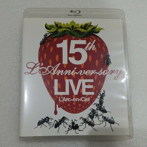 送料無料 L’Arc~en~Ciel Blu-Ray【15th L'Anniversary LIVE】ブルーレイ盤 ラルク アンシエル HYDE 15周年 ライブ ラニバ 東京ドーム 30th