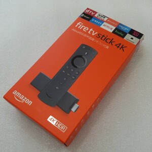 送料無料 Amazon Fire tv stick 4K アマゾン ファイヤースティック アダプタ LANケーブル Alexa対応音声認識リモコン付 箱説明書付属品