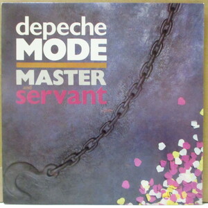 DEPECHE MODE (tepeshu* mode )-Master And Servant (UK original 7 -inch + lustre . paper jacket )