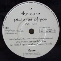 CURE， THE-Pictures Of You - Remix (UK オリジナル・ペーパーラベ 7インチ+グリーン_画像3