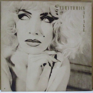 EURYTHMICS-Savage (UK/EU オリジナル LP+光沢ソフト紙インナー/ポスター欠)