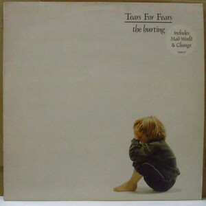 TEARS FOR FEARS-The Hurting (UK オリジナル LP+光沢ソフト紙インナー/レアステッカー付