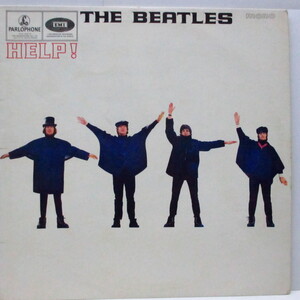 BEATLES(ビートルズ)-Help ! (UK 60's 再発「モノラル」LP/G&L社「アウトラインMono」表面