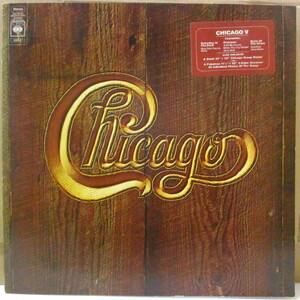 CHICAGO (シカゴ)-Chicago 5 - V（UK オリジナル LP+インナー, インサート, ポスター/レアステッカー付