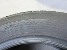 (R06/01/30) ■ 17インチ タイヤ / ダンロップ エナセーブ EC204 / 215/55R17 94V / 4本 / 中古 / 2022年製造_画像4