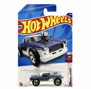 ホットウィール 2022　ザ・ナッシュ THE NASH パープル　HotWheels ベーシックカー COMPACT KINGS 謎車 架空車