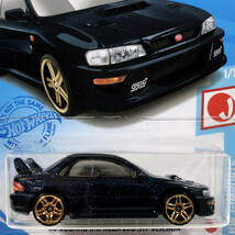 ホットウィール 2021　'98 スバル インプレッサ 22B STi-バージョン ネイビー 濃紺　HotWheels ベーシックカー HW J-IMPORTS_画像2