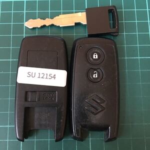 SU12154 スズキ U43PB14B 2ボタン スマートキー キーレスリモコン モコ セルボ フレア ワゴンR MRワゴン等 日産マツダAZワゴン MG22S MH22S