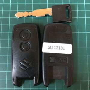 SU12181 スズキ U43PB14B 2ボタン スマートキー キーレスリモコン モコ セルボ フレア ワゴンR MRワゴン等 日産マツダAZワゴン MG22S MH22S