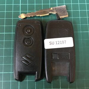 SU12197 スズキ U43PB14B 2ボタン スマートキー キーレスリモコン モコ セルボ フレア ワゴンR MRワゴン等 日産マツダAZワゴン MG22S MH22S