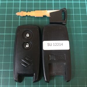 SU12214 スズキ U43PB14B 2ボタン スマートキー キーレスリモコン モコ セルボ フレア ワゴンR MRワゴン等 日産マツダAZワゴン MG22S MH22S