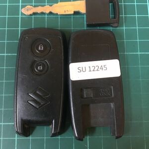 SU12245 スズキ BX217BW10GE4 2ボタン スマートキー キーレスリモコン モコ セルボ フレア ワゴンR MRワゴン等 日産マツダAZワゴン MG22S