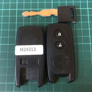 MZ4313 マツダ U43PB14B 2ボタン スマートキー キーレスリモコン モコ セルボ フレア ワゴンR MRワゴン等 日産 スズキ AZワゴン MG22S