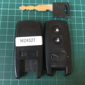 MZ4327 マツダ U43PB14B 2ボタン スマートキー キーレスリモコン モコ セルボ フレア ワゴンR MRワゴン等 日産 スズキ AZワゴン MG22S