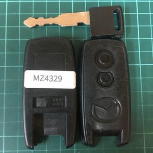 MZ4329 マツダ U43PB14B 2ボタン スマートキー キーレスリモコン モコ セルボ フレア ワゴンR MRワゴン等 日産 スズキ AZワゴン MG22S