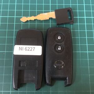 Ni6227 Nissan nissan genuine Smart Key 2 кнопка 2 Infinus bx217bw10ge4 Moko selvo flare vagon r Mr wagon az Wagon