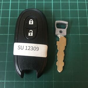 SU12309 ランプ点灯 スズキ 日産 マツダ 純正 キーレス モコ ルークス 2 B OEM ハスラー ワゴンR パレット スペーシア A Zワゴン等