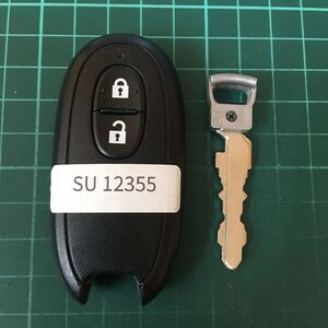 SU12355 ランプ点灯 スズキ 日産 マツダ 純正 キーレス モコ ルークス 2 B OEM ハスラー ワゴンR パレット スペーシア A Zワゴン等