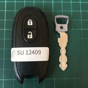 SU12409 ランプ点灯 スズキ 日産 マツダ 純正 キーレス モコ ルークス 2 B OEM ハスラー ワゴンR パレット スペーシア A Zワゴン等