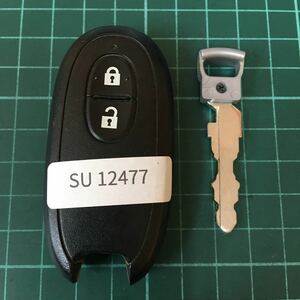 SU12477 点灯無し スズキ 日産 マツダ 純正 キーレス モコ ルークス 2 B OEM ハスラー ワゴンR パレット スペーシア A Zワゴン等