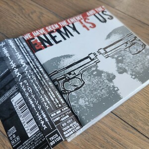 ★ENEMY IS US「WE HAVE SEEN THE ENEMY…AND THE ENEMY IS US」国内盤帯付きアルバム「ウィ・ハヴ・シーン・ジ・エネミー…