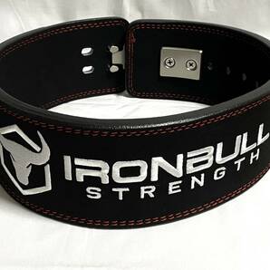 アイアンブルストレングス Iron Bull Strengthトレーニングベルト 筋トレ パワー リフティング ベルト レバーアクションベルト の画像1