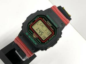 1円～【 美品! 】 CASIO / カシオ・G-SHOCK DW-5600THC 稼働品！ メンズ！ クオーツ！　限定モデル