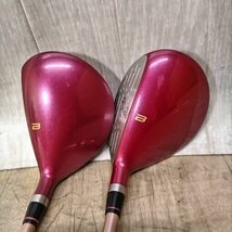 R670-I57-1217 HONMA レディース BERES ML512 フェアウェイウッド 5W,7W シャフト ARMRO UD40 フレックスL 全長約104～105cm 2本セット ⑥_画像3