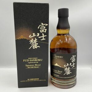 ALC308-J013958-7 KIRIN キリン FUJI-SANROKU 富士山麓 WHISKY ウイスキー シグネチャーブレンド 日本 箱付き 700ml 50% 未開栓 ③R