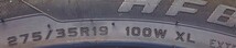 ★希少★BMW 純正 19インチタイヤホイールセット!! PCD 120 8.5j +33 9.0j +44 タイヤバリ山 タイヤ製造年 2022年 着払いになります。_画像6