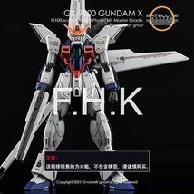 MG 1/100 GX-9900 ガンダムX用水転写式デカール_画像2