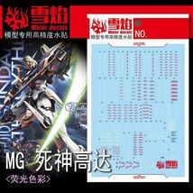 MG 1/100 ガンダムデスサイズヘル EW専用水転写式デカール_画像3