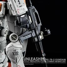 PG UNLEASHED 1/60 RX-78-2 ガンダム用水転写式デカール3枚セット_画像7