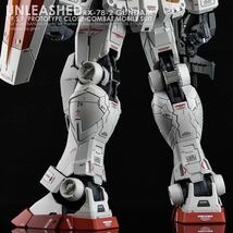 PG UNLEASHED 1/60 RX-78-2 ガンダム用水転写式デカール3枚セット_画像6