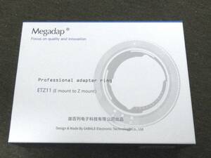 美品 Megadap (メガダプ) 電子マウントアダプター ソニーEレンズ/ニコンZボディ用 ETZ11