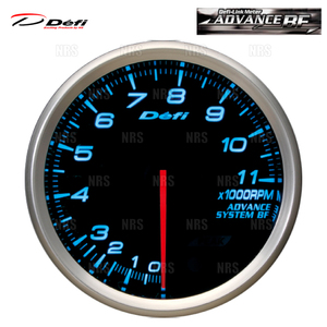 DEFI DEFI DEFID BF TACHOMETER/TEMETER MENGINE BLUE/BLUE 0-11000RPM (DF11003)