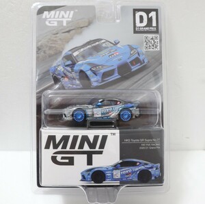 MINIGT [CHASE]1/64 D1 トヨタ GRスープラ 77 FAT FIVE 2020 MINI GT 無塗装 チェイスカー 307 日本限定