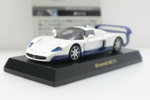 京商 1/64 マセラティ MC12 白 ホワイト ミニカーコレクション サークルKサンクス Maserati White_画像1