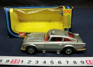 L0418 CORGI TOYS コーギー 007 JAMES BOND'S ジェームズ・ボンド　ASTON MARTIN ダイキャスト ミニカー