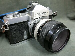 A0501 ニコマットFT レンズ：マクロNIKKOR-P・Cオート フィルムカメラ 現状品