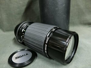 A0583 シグマ ズームレンズ 70-210mm 1：4.5 MFレンズ 現状品