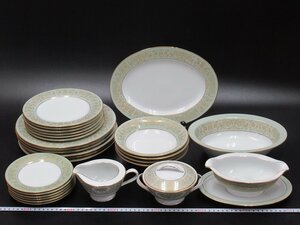 D0144 ノリタケ VISCOUNT シュガーポット クリーマー プレート ソースボート まとめて Noritake