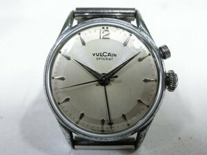 A0817 スイス ヴァルカン VULCAIN CRICKET 手巻 腕時計 現状品