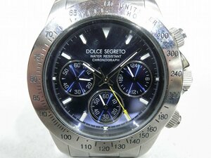 A1223 ドルチェセグレート CG-100 クロノグラフ 腕時計 現状品
