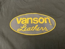 【サイズL】売り切り！長期保管品！VANSON　バンソン　半袖　Tシャツ　カラー：ブラック メンズ　トップス_画像4