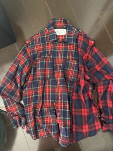 マウンテンリサーチ　シャツ　No Sew Shirt 1 サイズM