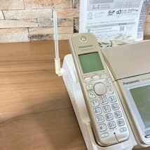 122245 動作品　パナソニック FAXファックスfax電話機 KX-PD603-N 見てから印刷 ゴールド アンテナカバー無し_画像2