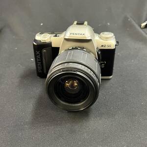 【中古 送料込】『一眼レフ PENTAX MZ-50(AF ASPHERICAL 28-80mm 1:3.5-5.6)』(動作未確認)◆N1-142