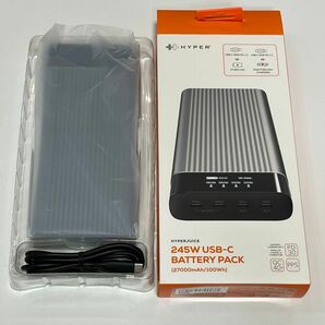 極美品 HYPERJUICE HP-HJ245B モバイルバッテリー 27000mAh